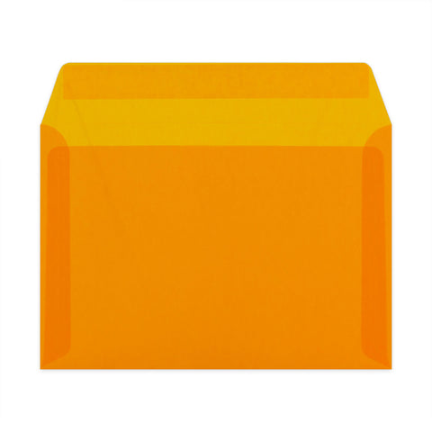 Translucent Envelopes Orange 162 x 229 mm (C5)
