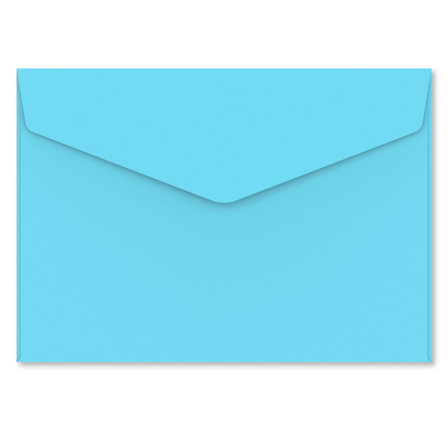 V-Flap Peel and Seal Envelopes Blue 162 x 229 mm (C5)