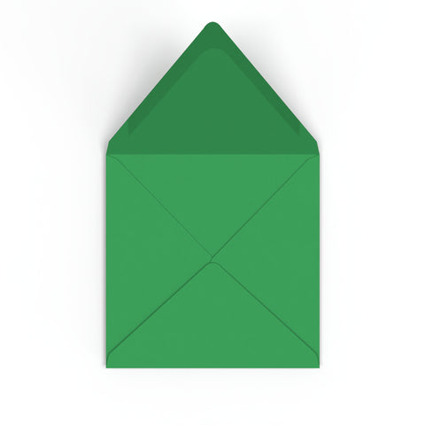 Kelly Green British Made Gummed Envelope (155 x 155mm)