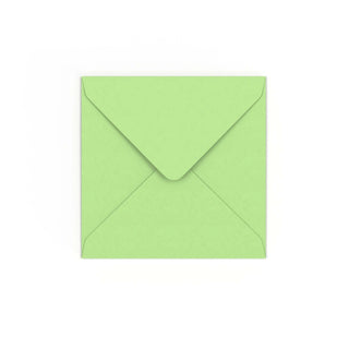 Pale Green Gummed V-Flap Envelope (130 x 130mm)