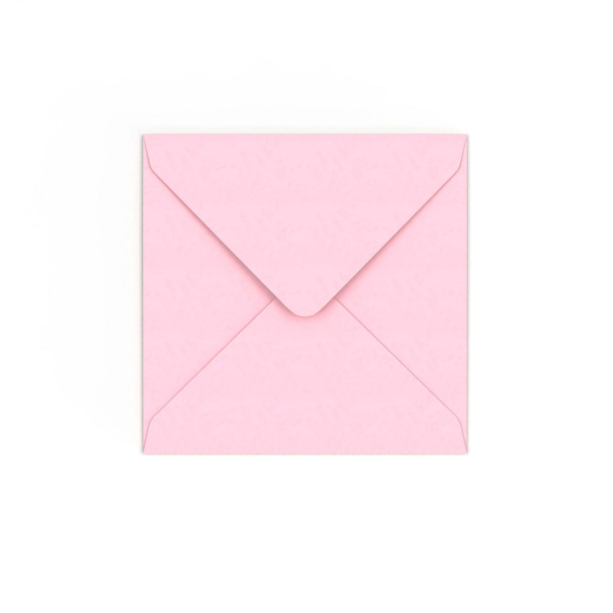 Pale Pink Gummed V-Flap Envelope (130 x 130mm)
