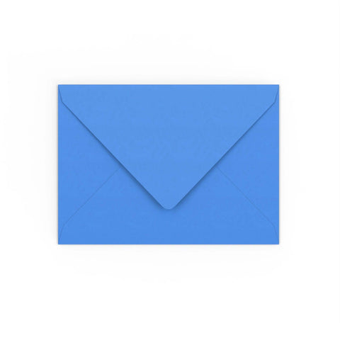 Bright Blue Gummed V-Flap Envelope (133 x 184mm)