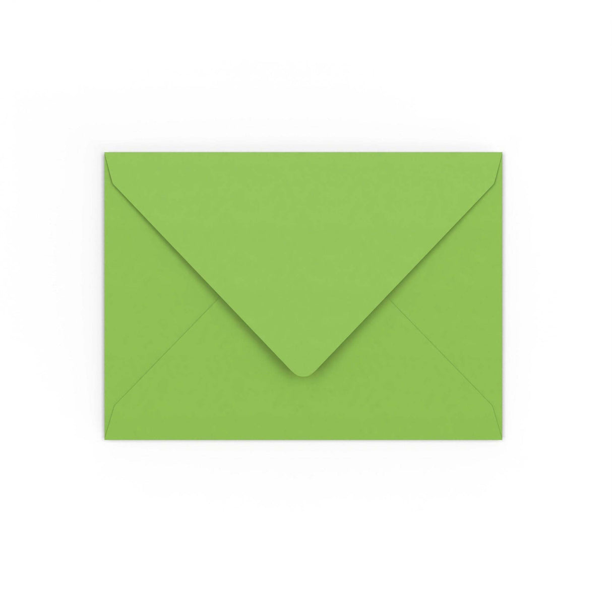 Mid Green Gummed V-Flap Envelope (133 x 184mm)