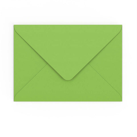 C5 Mid Green Gummed V-Flap Envelope (162 x 229mm)