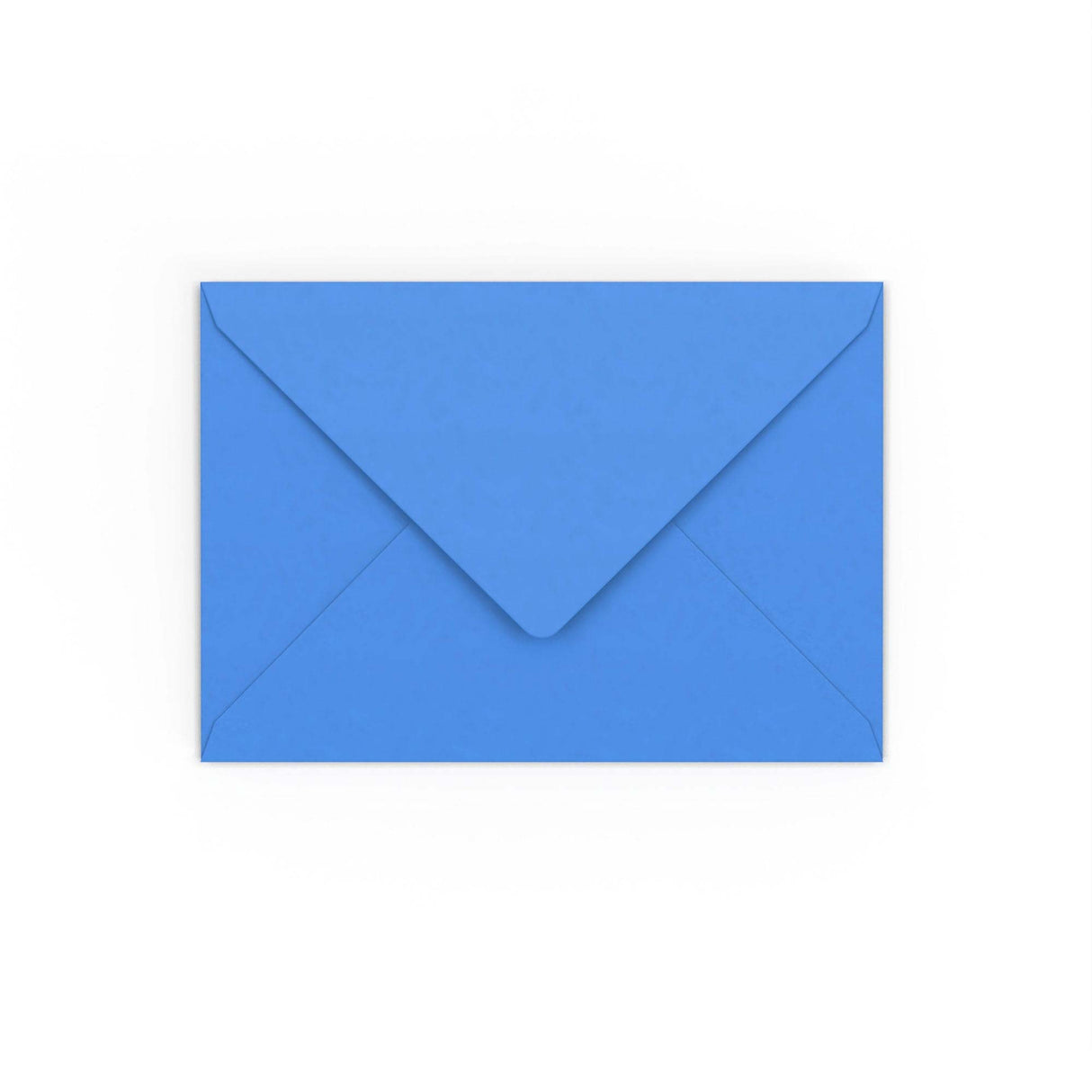 C6 Bright Blue Gummed V-Flap Envelope (114 x 162mm)