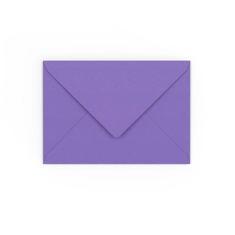C6 Purple Gummed V-Flap Envelope (114 x 162mm)