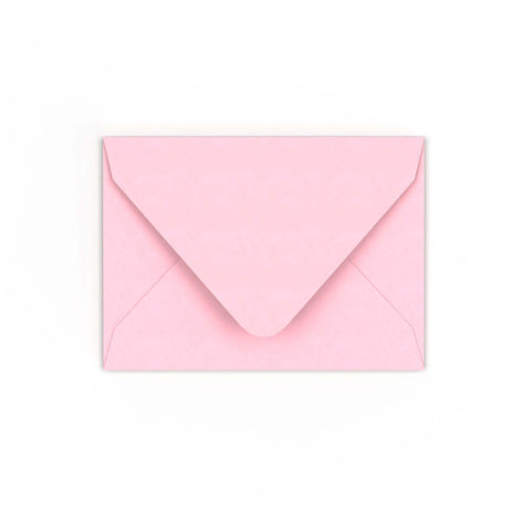 C7 Pale Pink Gummed V-Flap Envelope (82 x 113mm)