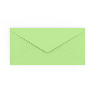 DL Pale Green Gummed V-Flap Envelope (110 x 220mm)