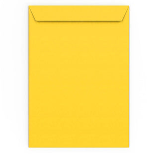 C4 Mid Yellow Peel & Seal Envelope (324 x 229mm)