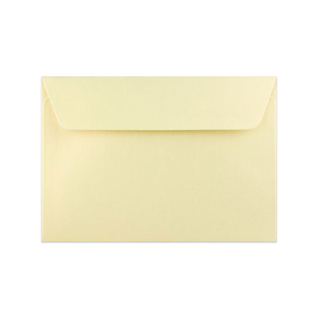 Pearlescent Envelopes Champagne 114 x 162 mm (C6) Peel and Seal