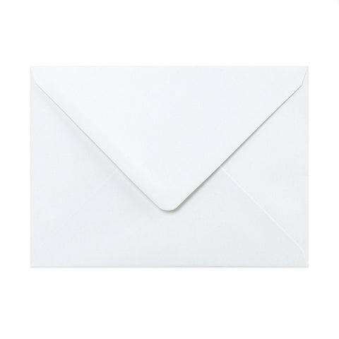 V-Flap Recycled Envelopes White 125 x 175 mm (B6)