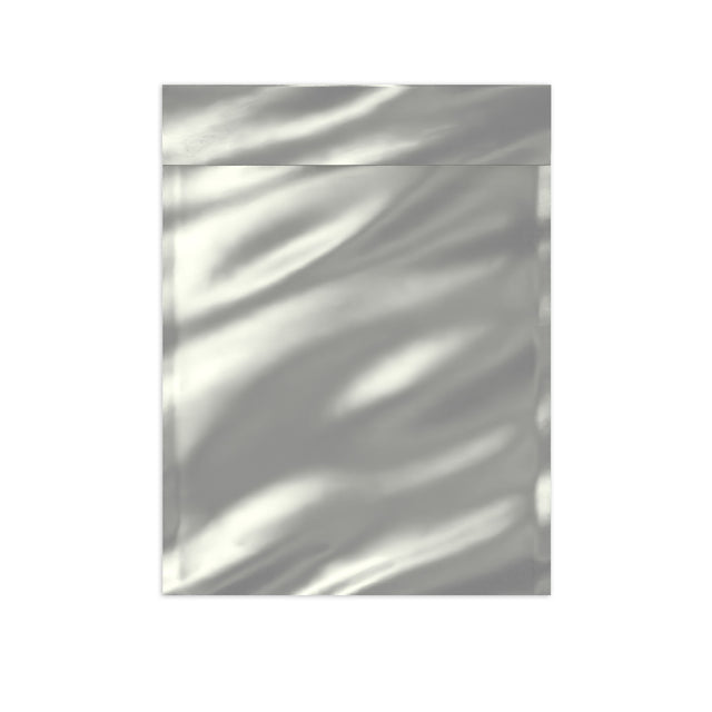 Metallic Finish Foil Bags Silver 229 x 162 mm (C5)