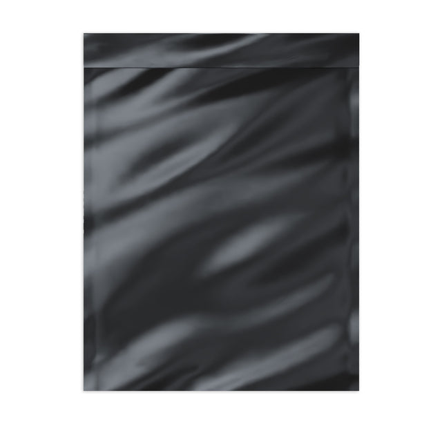 Metallic Finish Foil Bags Black 324 x 229 mm (C4)