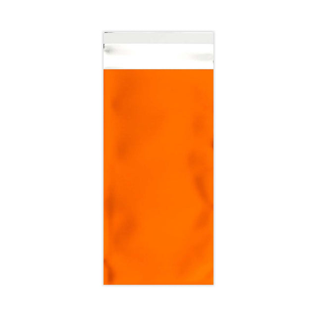 Matt Finish Foil Bags Orange 220 x 110 mm (DL)