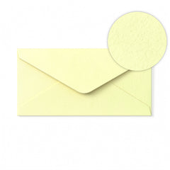 Ivory Envelope Hammered Texture 110x220 mm (DL)