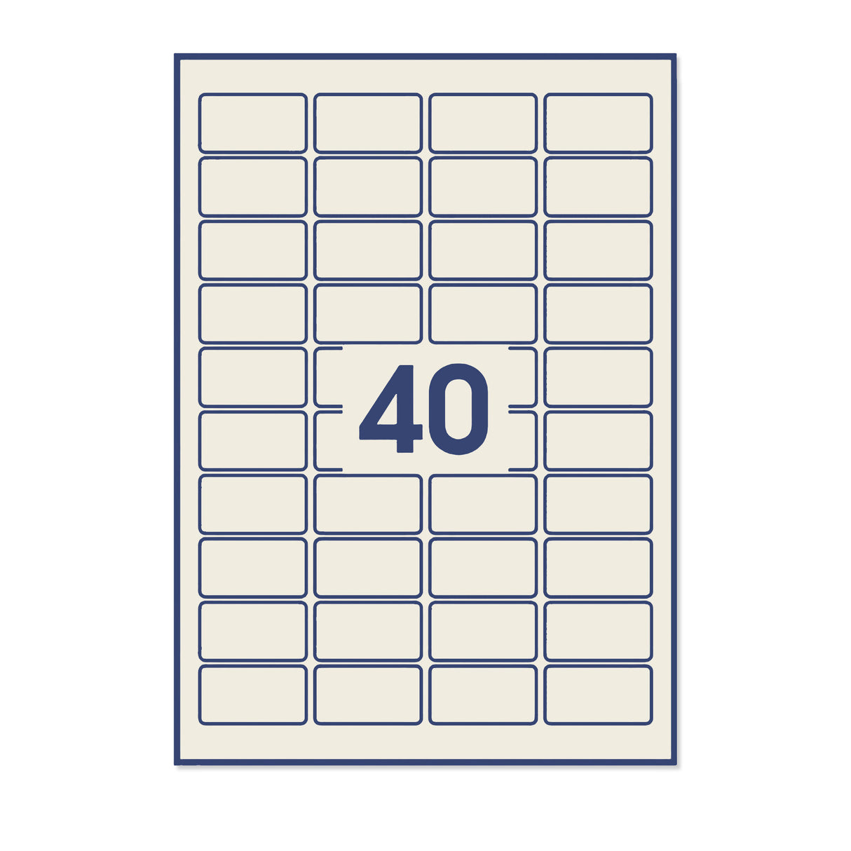 Rectangle Adhesive Labels