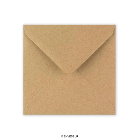 Kraft square envelopes