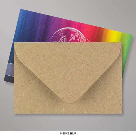 Kraft square envelopes