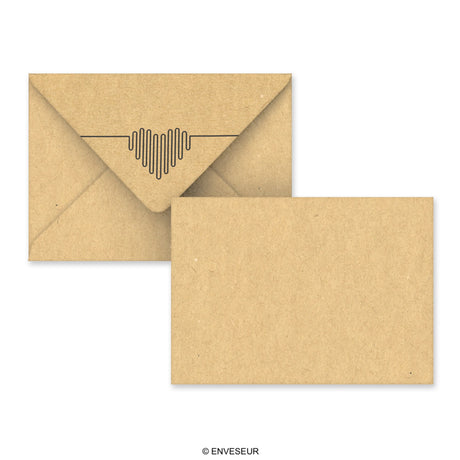 Valentine's Day envelopes ”Heartbeat”