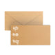 Christmas Envelopes HO HO HO Fleck 110 x 220 mm (DL) Gummed