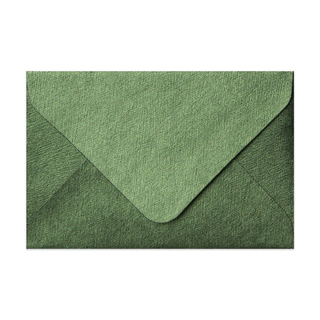 Textured Envelopes Forest Green 62 x 94 mm