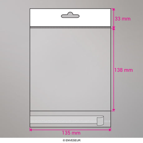 Cello Bags with Header OPP