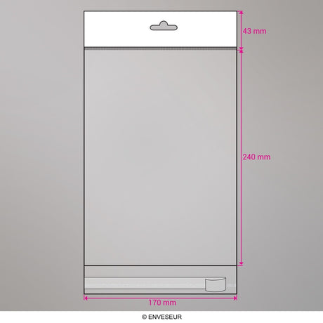 Cello Bags with Header OPP