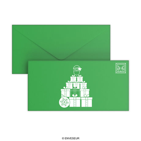 Christmas envelope Santa Claus