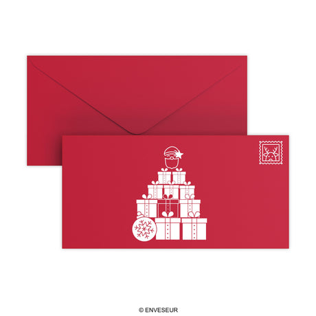 Christmas envelope Santa Claus
