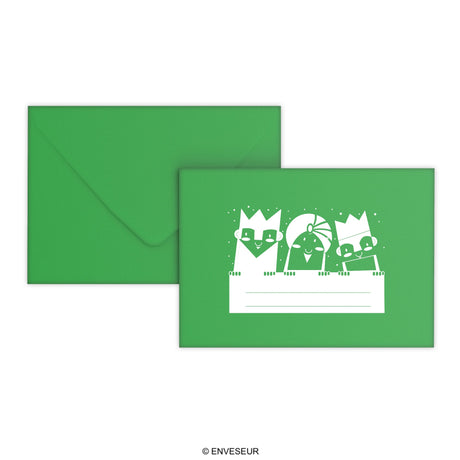Christmas envelope Three wise kings