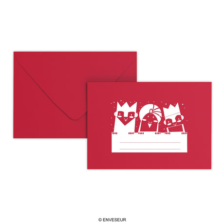Christmas envelope Three wise kings