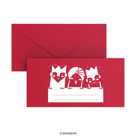 Christmas envelope Three wise kings
