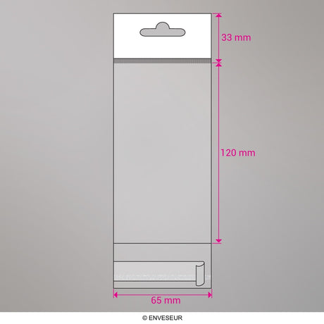 Cello Bags with Header OPP
