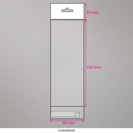 Cello Bags with Header OPP