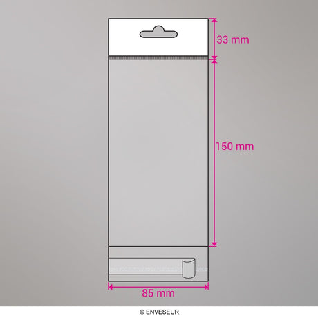 Cello Bags with Header OPP
