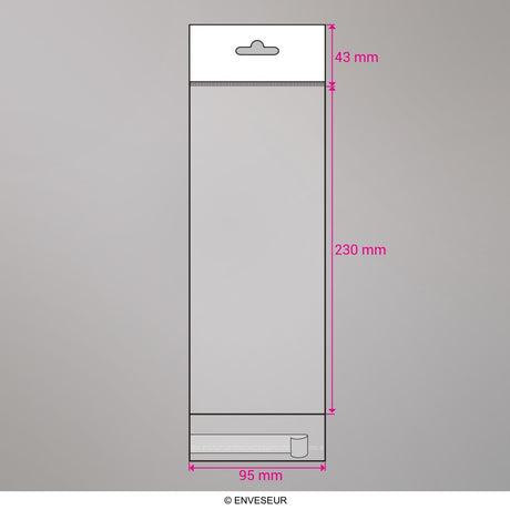 Cello Bags with Header OPP