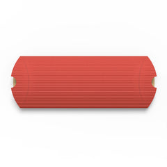 Corrugated Pillow Boxes Red 220 x 110 mm (DL)