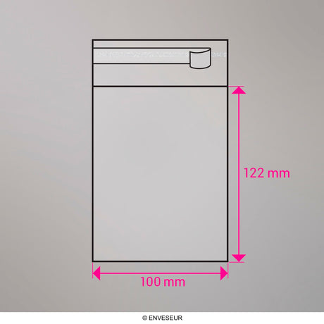 Cello bags without header OPP