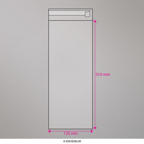 Cello bags without header OPP
