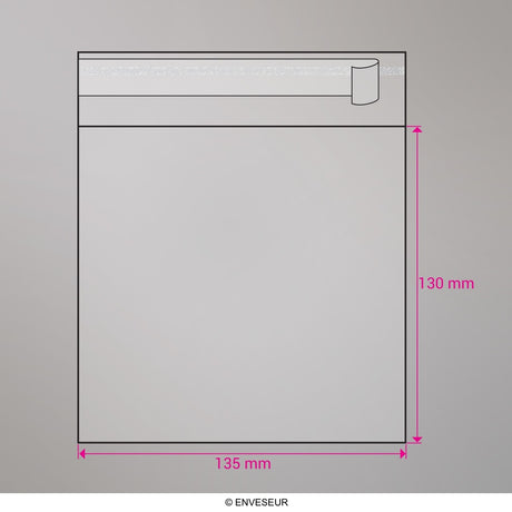 Cello bags without header OPP