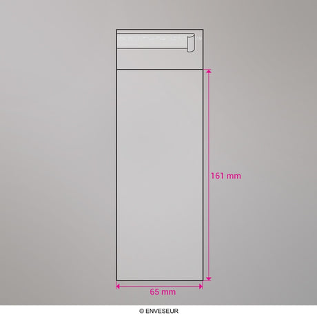 Cello bags without header OPP