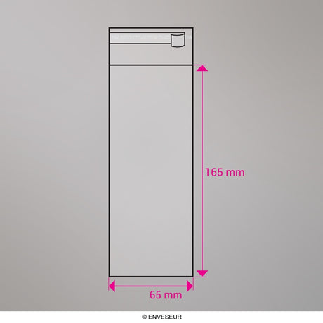 Cello bags without header OPP