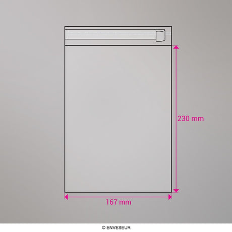 Cello bags without header OPP