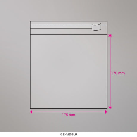 Cello bags without header OPP