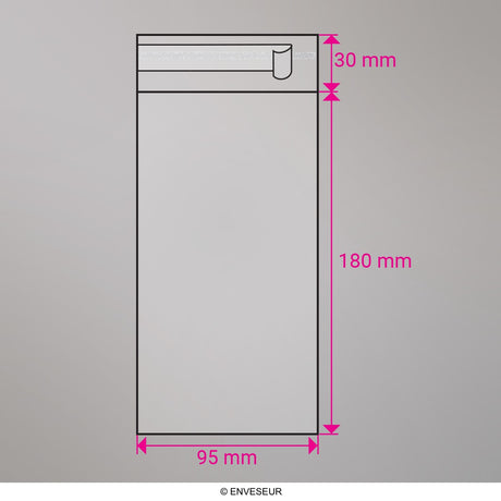 Cello bags without header OPP