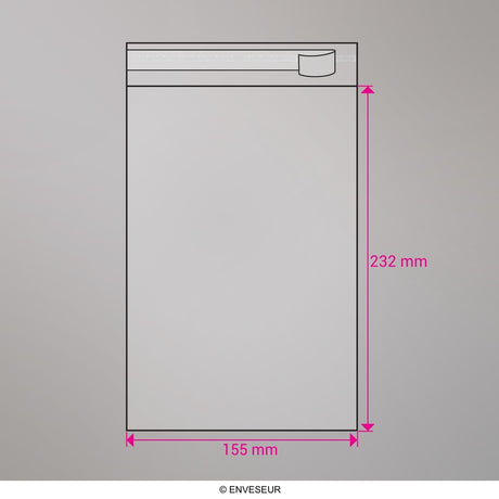 Cello bags without header OPP
