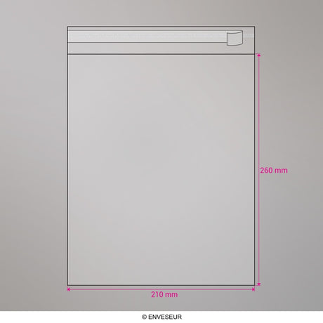 Cello bags without header OPP