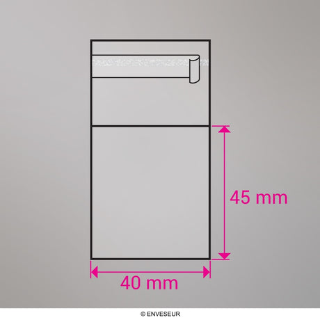 Cello bags without header OPP