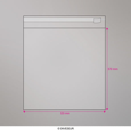 Cello bags without header OPP