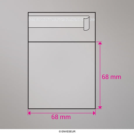 Cello bags without header OPP